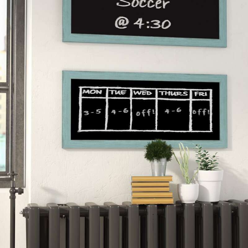 Laurel Foundry Modern Farmhouse Rustic Wall Mounted Chalkboard